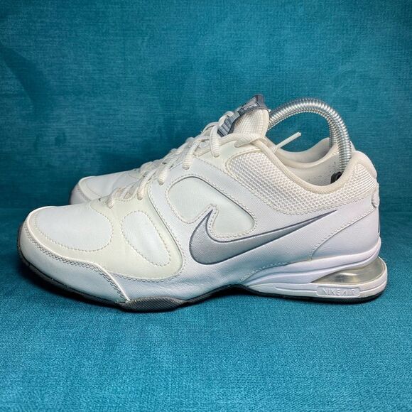 Nike Shoes - Nike Air Propel TR Leather Trainers White/Silver Women's Shoes Sz 7.5